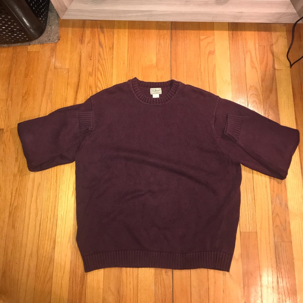 L.L Bean Crewneck Knit Sweater Vintage